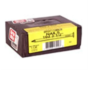 #9 x 3-1/4 in. 12-Penny Bright Steel Smooth Shank Common Nails (1 lb.-Pack)