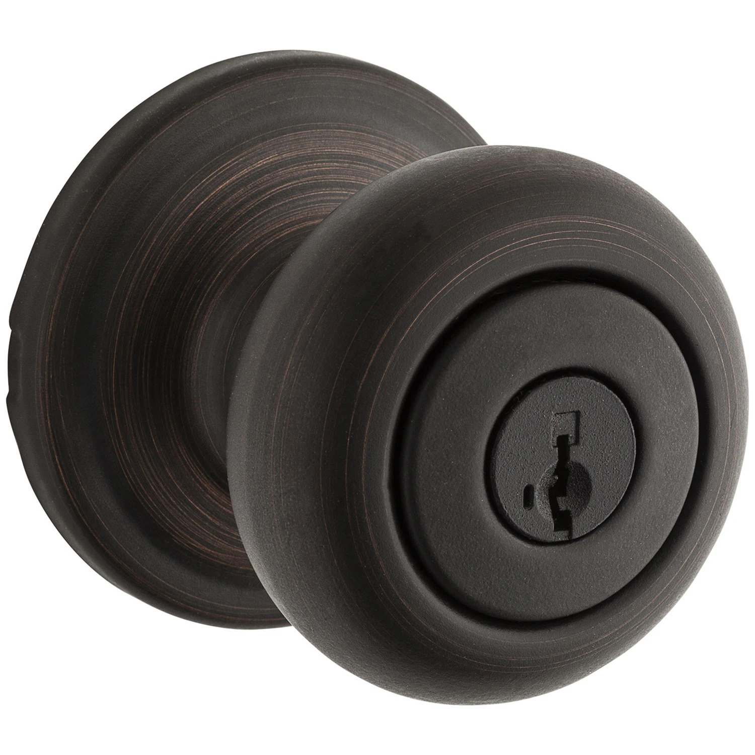 Venetian Bronze Juno Entry Door Knob With Smartkey Technology