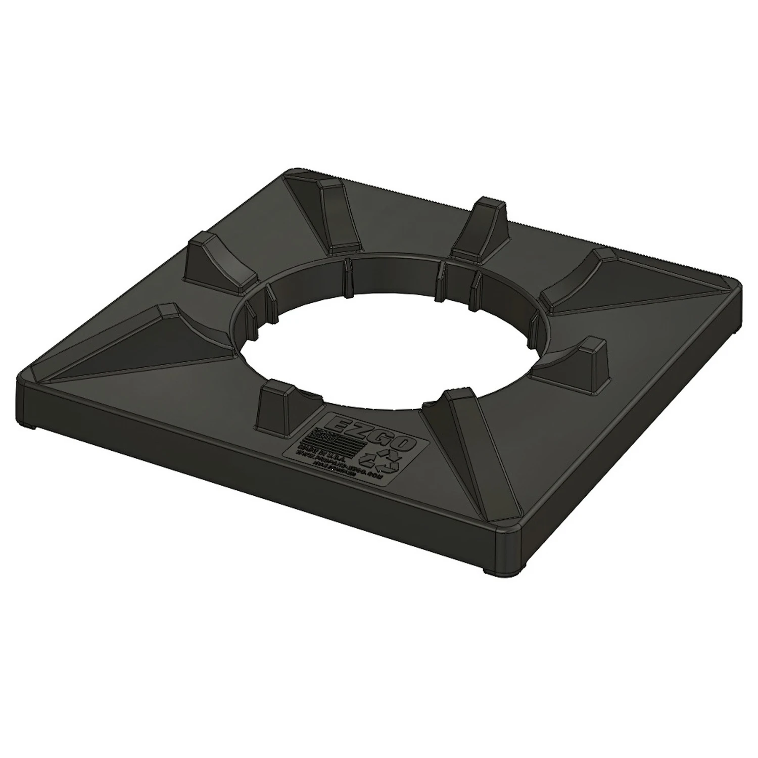 Plastic Propane Tank Holder Krez2 - Durable Stabilizer For 20lb Tanks