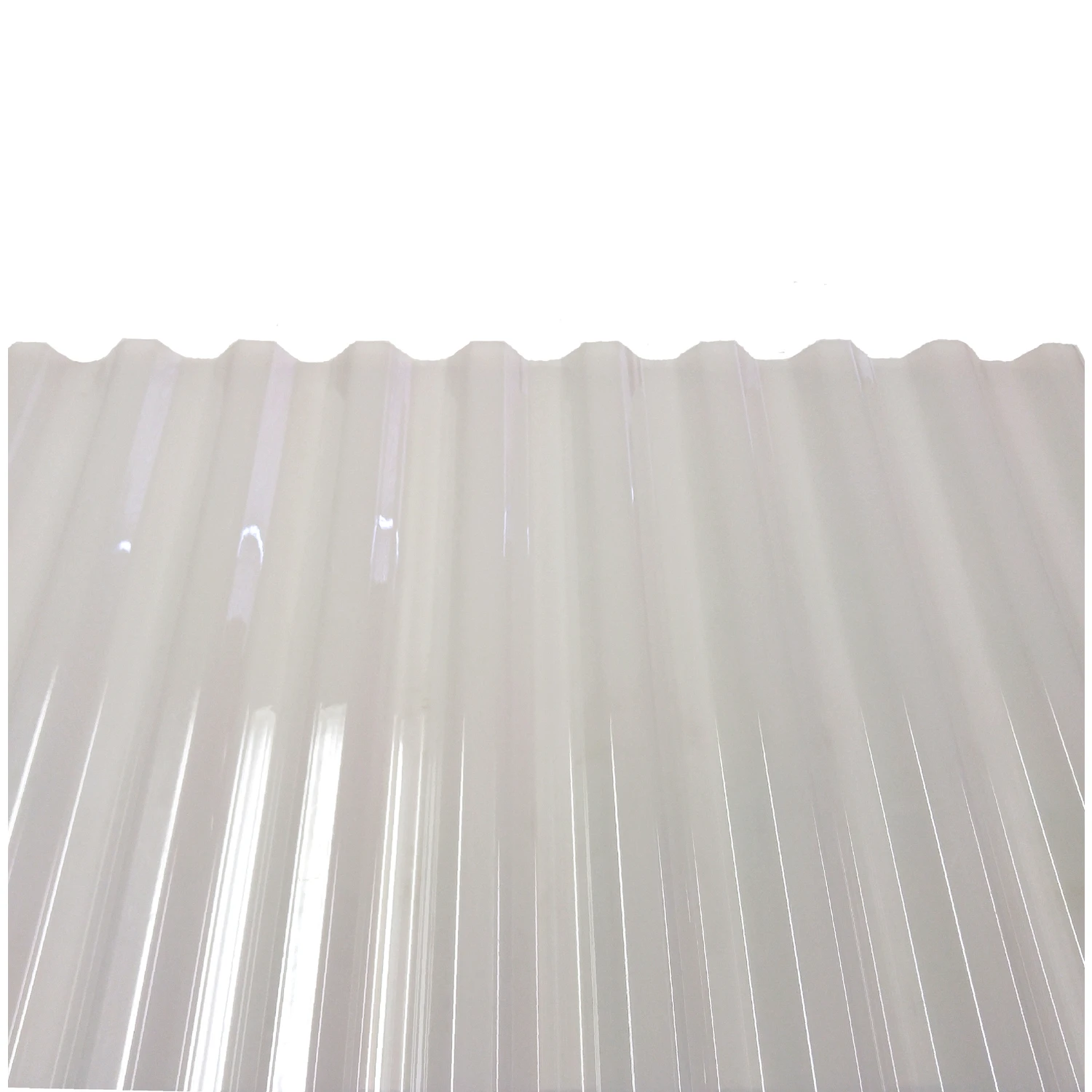 Polycarb 26 In. X 8 Ft. Translucent White Square Wave Polycarbonate Panel - Pack Of 10