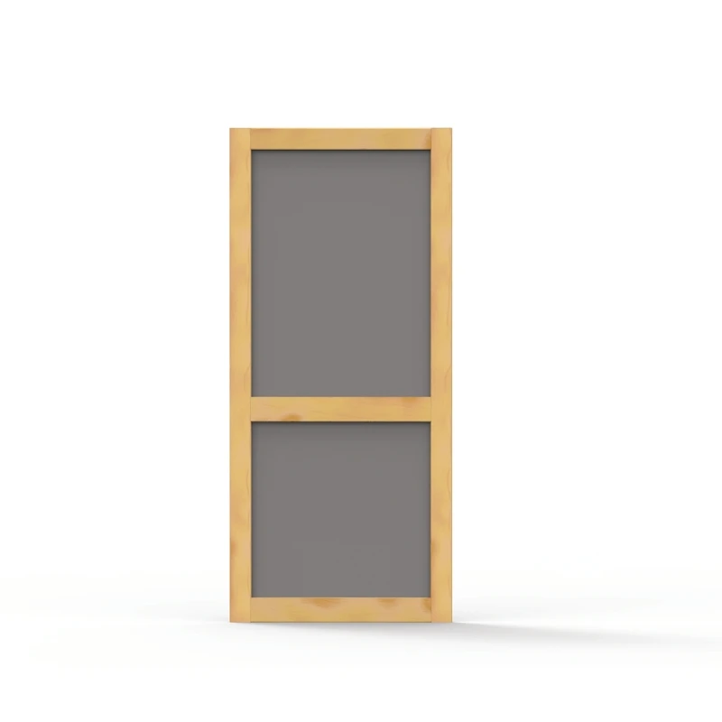Woodcraft 36 In. W X 80 In. H Natural Wood Screen Door