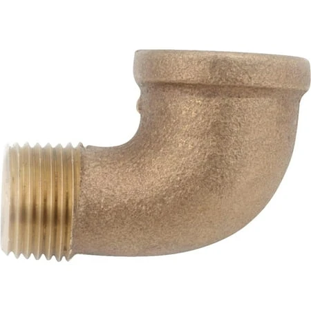 1-1/4 In. 90 Degree Red Brass Threaded Elbow Model 738116-20
