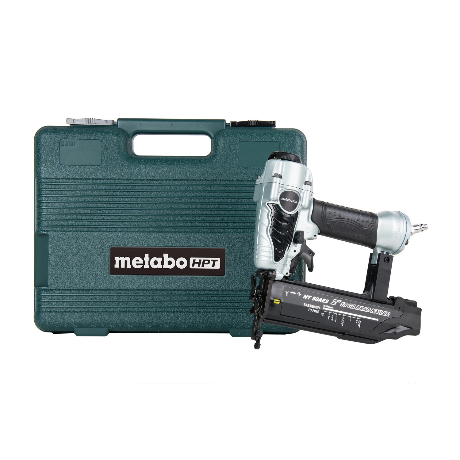 Metabo Hpt 18-gauge 2 In. Brad Nailer Nt50ae2m For Precision Finish Work