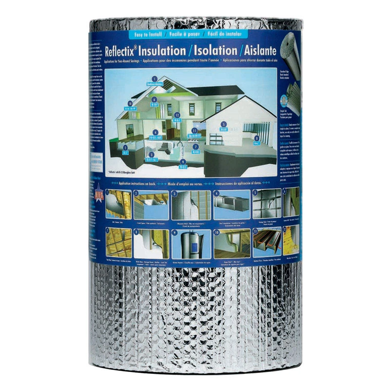 16 In. X 25 Ft. Double Reflective Insulation Roll With Staple Tab Edge
