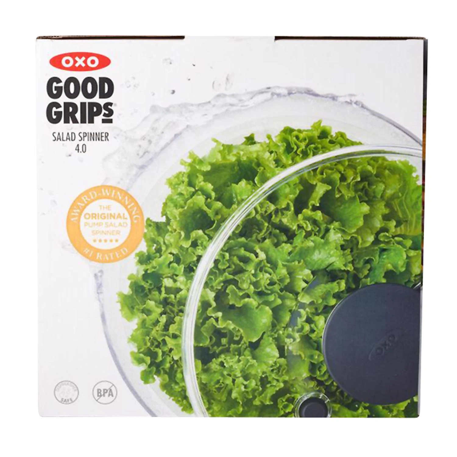 Good Grips 10 In. Diameter Salad Spinner With Non-slip Base And Easy Operation