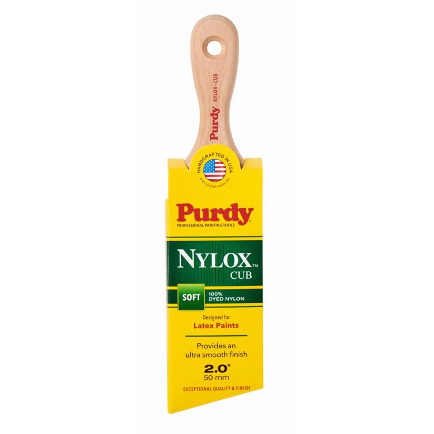 Nylox Cub 2 In. Soft Angle Trim Paint Brush - Model 144153220