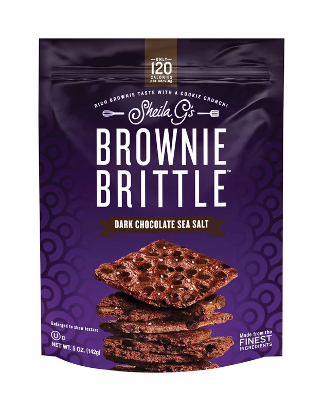Dark Chocolate Chip Brownie Brittle, 5-oz.