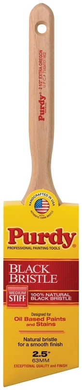 Black Bristle Extra Oregon 2-1/2 In. Angular Trim Paint Brush