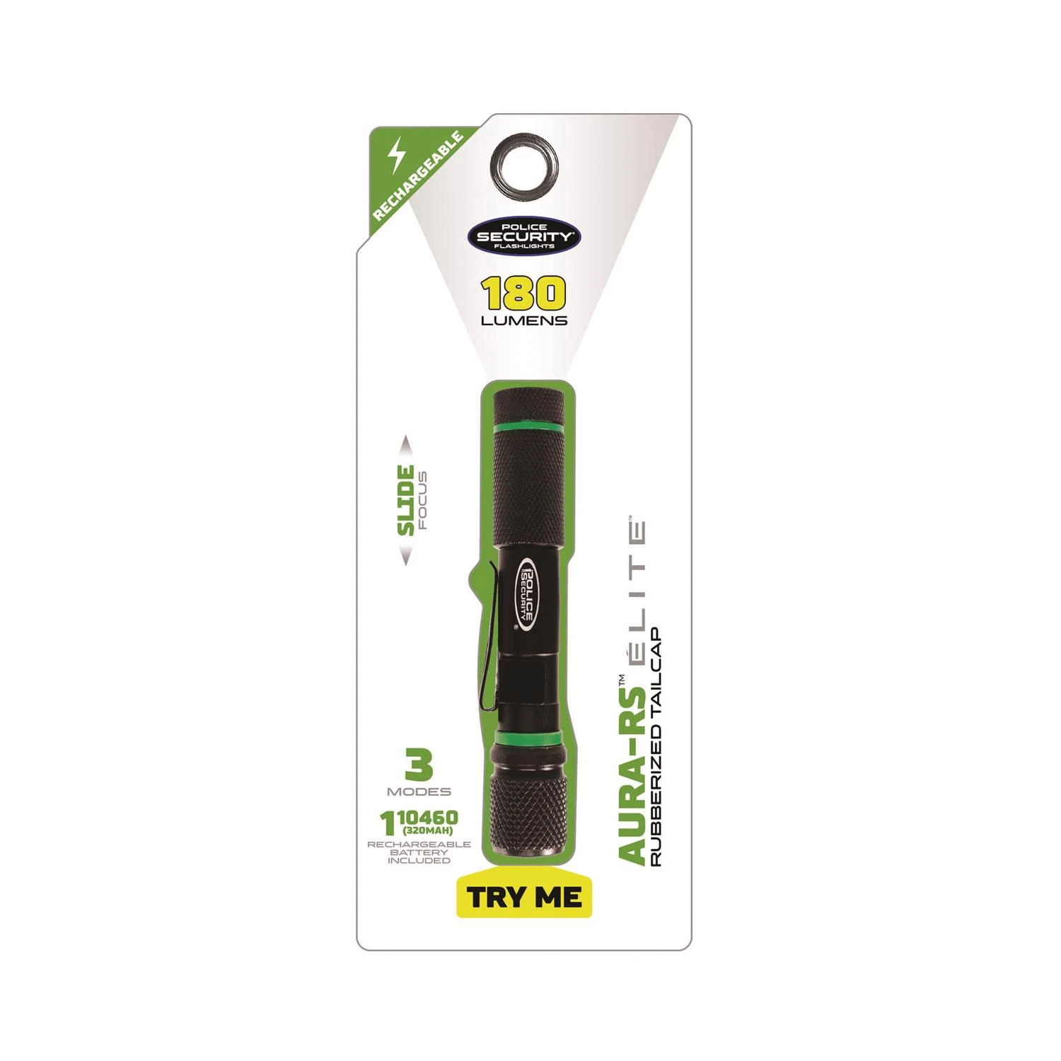 Aura-rs 180 Lumen Led Rechargeable Penlight With Usb Charging