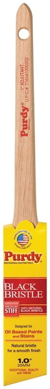 Black Bristle 1 In. Angular Trim Paint Brush - Model 144024010
