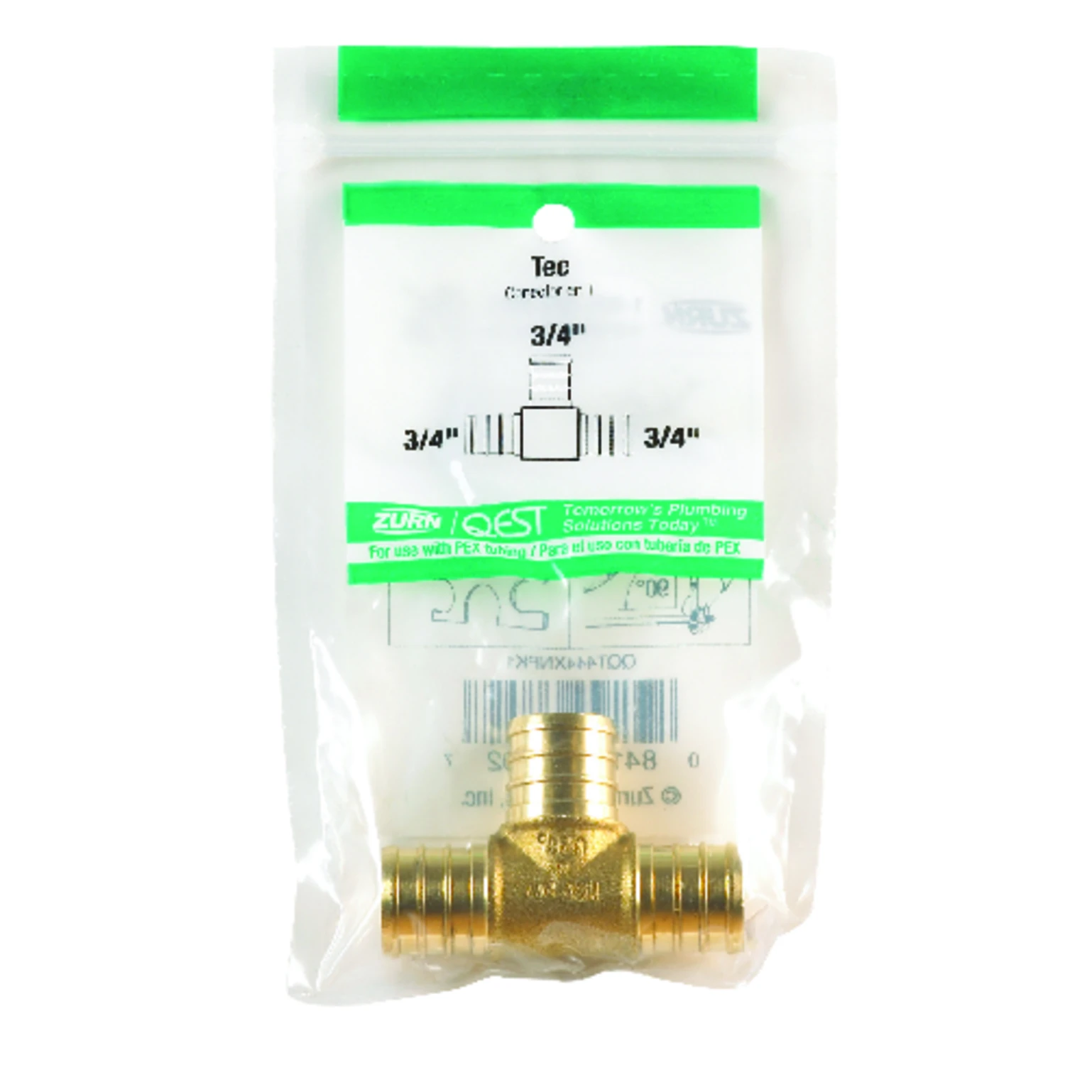 SharkBite 3/4 in. PEX X 3/4 in. D PEX Brass Tee