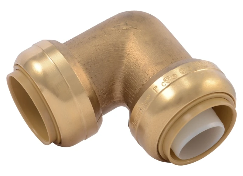 1 In. X 1 In. 90 Degree Push-to-connect Brass Elbow Fitting