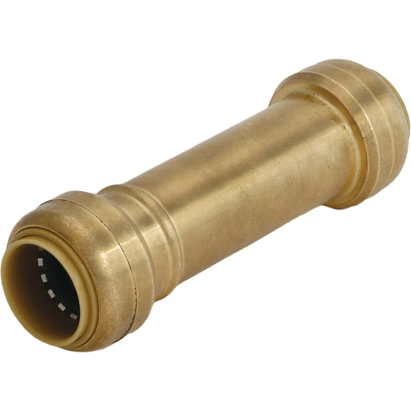 Sharkbite 1 In. Push-to-connect Brass Slip Coupling, Model U3020lfa