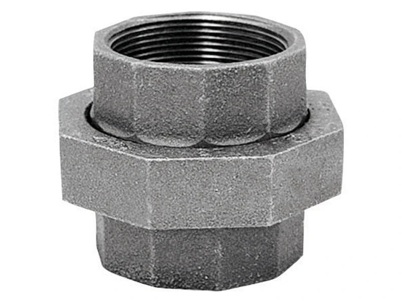 1/8 Inch Galvanized Ground Joint Pipe Union, Model 8700163259