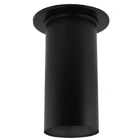 Durablack Stove Pipe Slip Connector, 6 x 14-In.