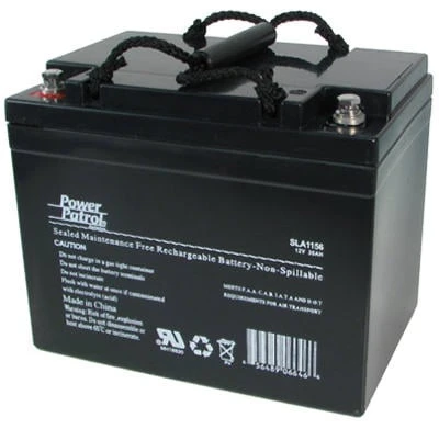 Sealed Lead Acid Battery, 12-volt, 34-amp, Model Sla1156