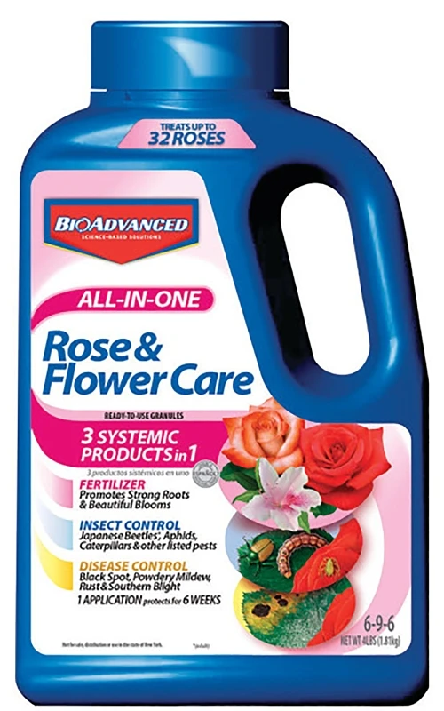 4 Lb. All-in-one Rose & Flower Care Granules Plant Food