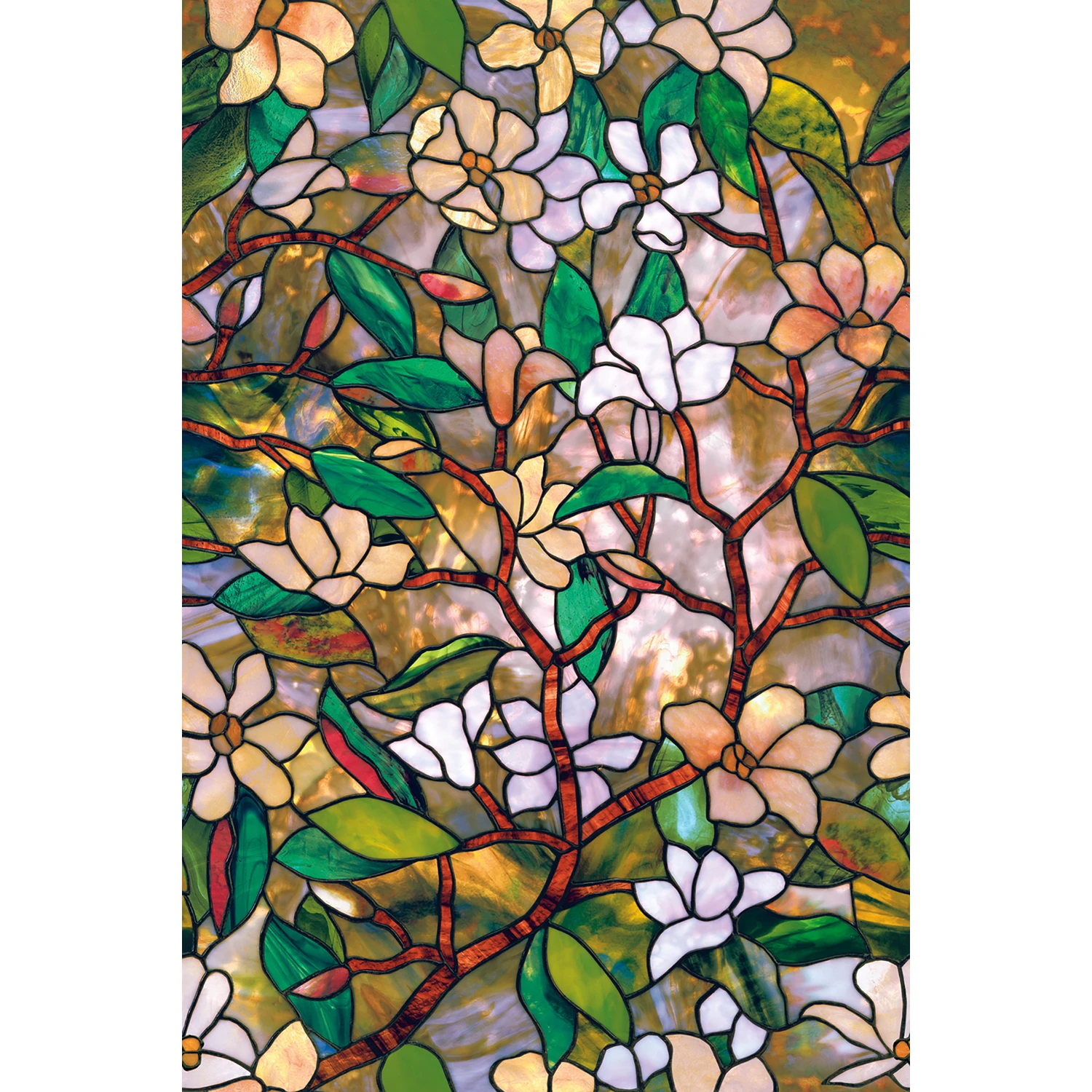Artscape Magnolia 24 In. X 36 In. Decorative Window Film - Privacy & Uv Protection
