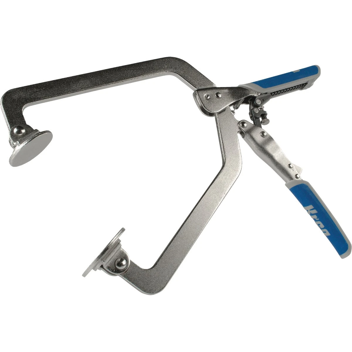 Automaxx 6 In. Face Clamp With Auto-adjust Technology And Ergonomic Grips