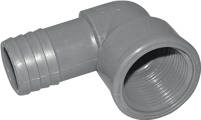 3/4" Plastic Insert Elbow