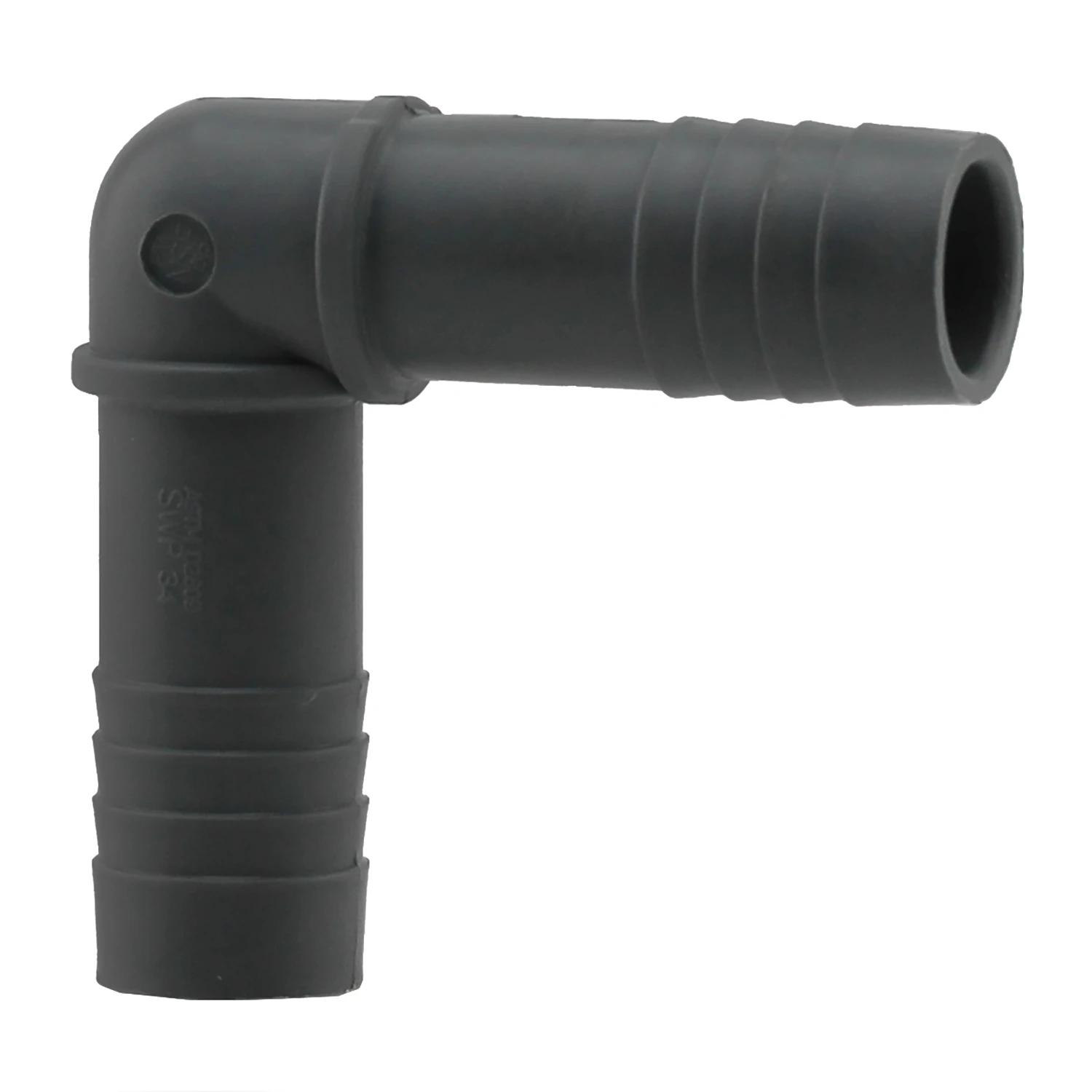 Plastic Pipe Insert Elbow, 3/4 In.