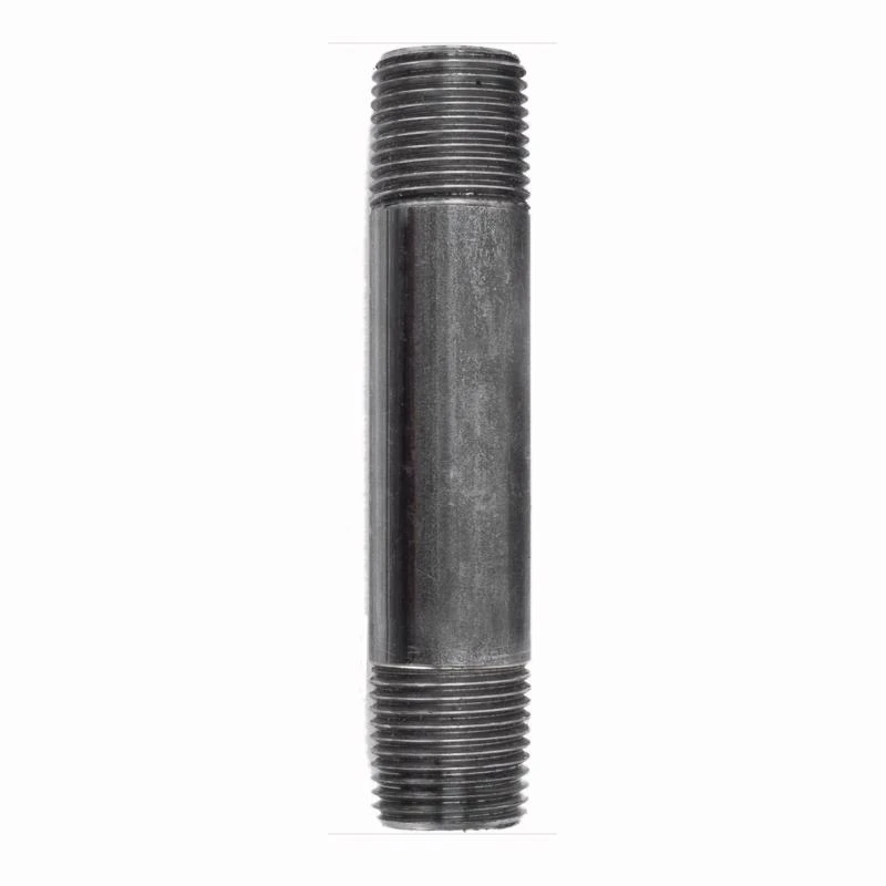 One Eighth Inch by Four Inch Black Steel Pipe Nipple