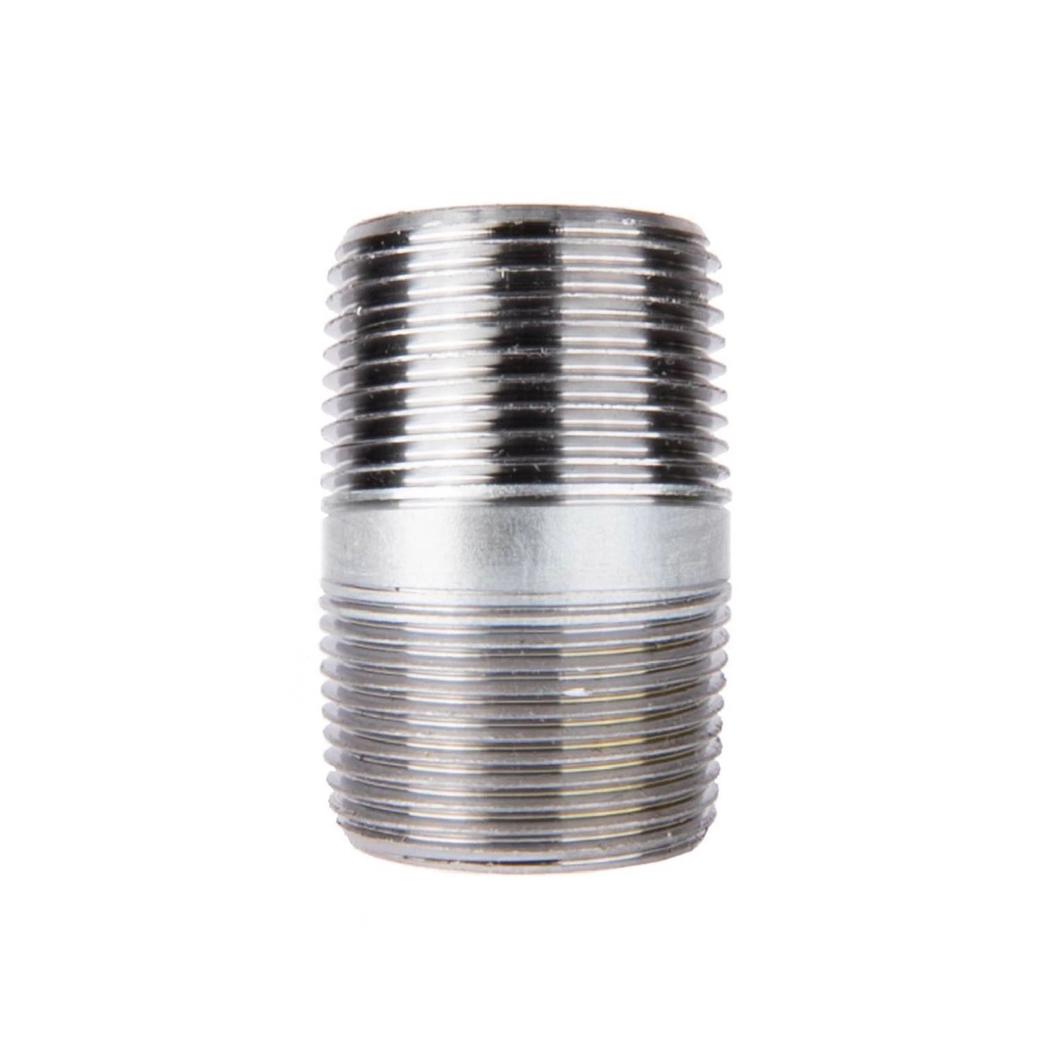 1-1/2 Inch by 2-1/2 Inch Galvanized Steel Pipe Nipple