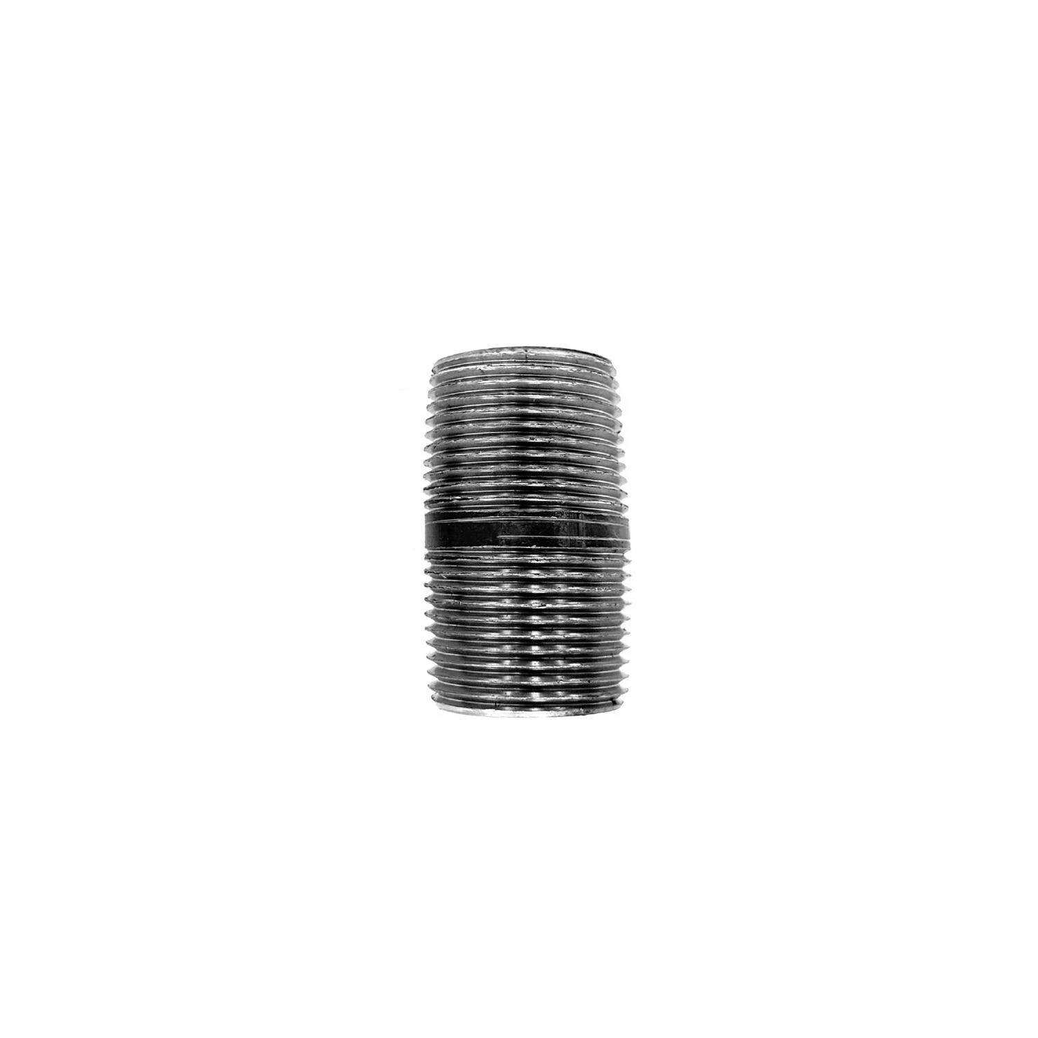 3/4 In. Mip X 3/4 In. D Mip Black Steel 1-1/2 In. L Nipple