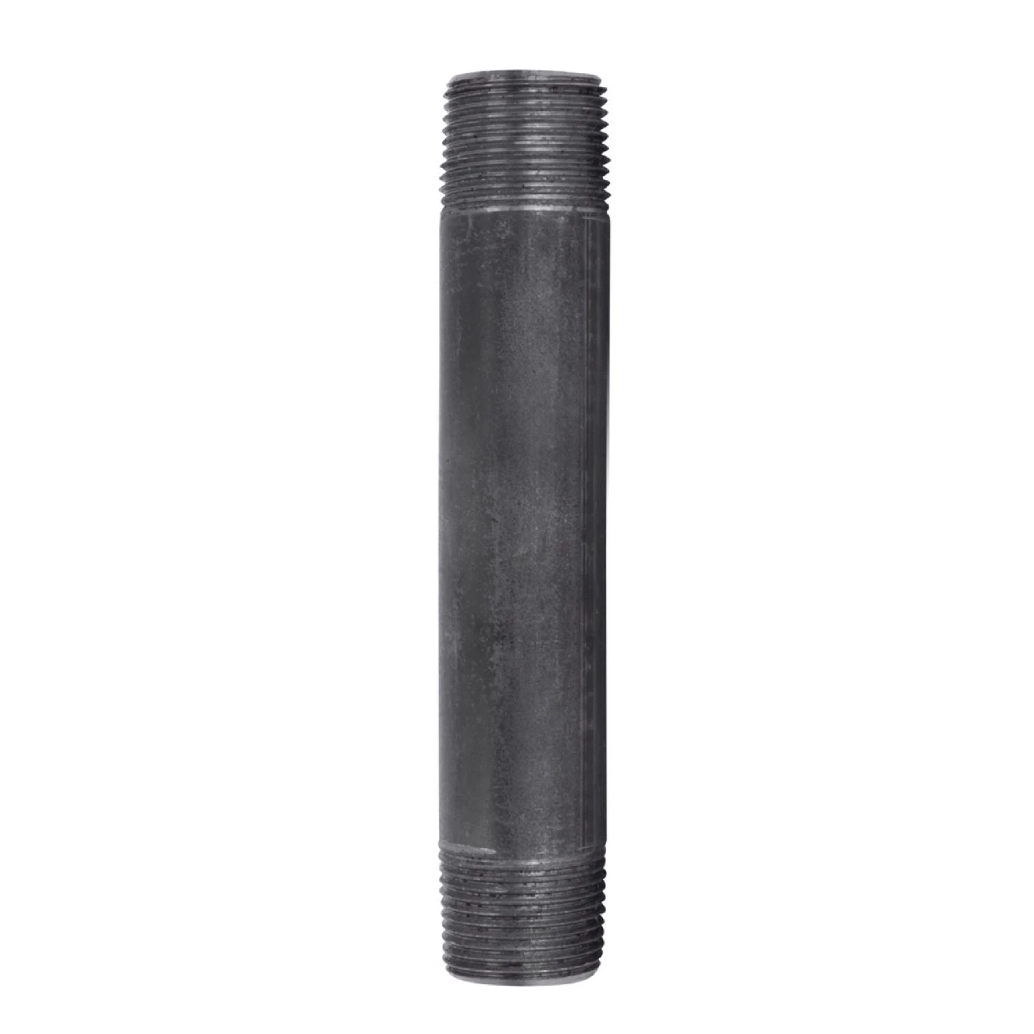 Three Quarter Inch by Five and One Half Inch Black Steel Pipe Nipple