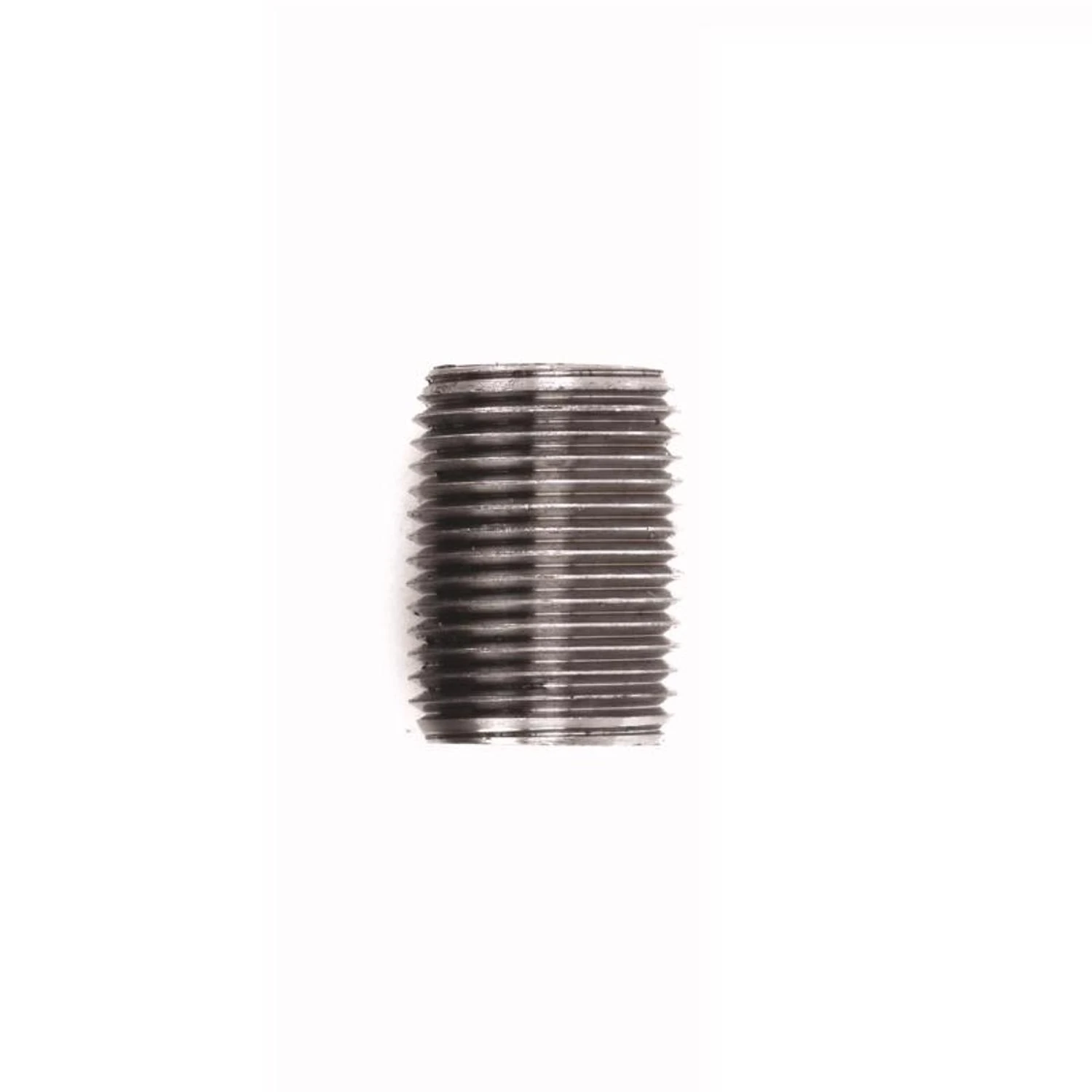 One Half Inch by Close Black Steel Pipe Nipple