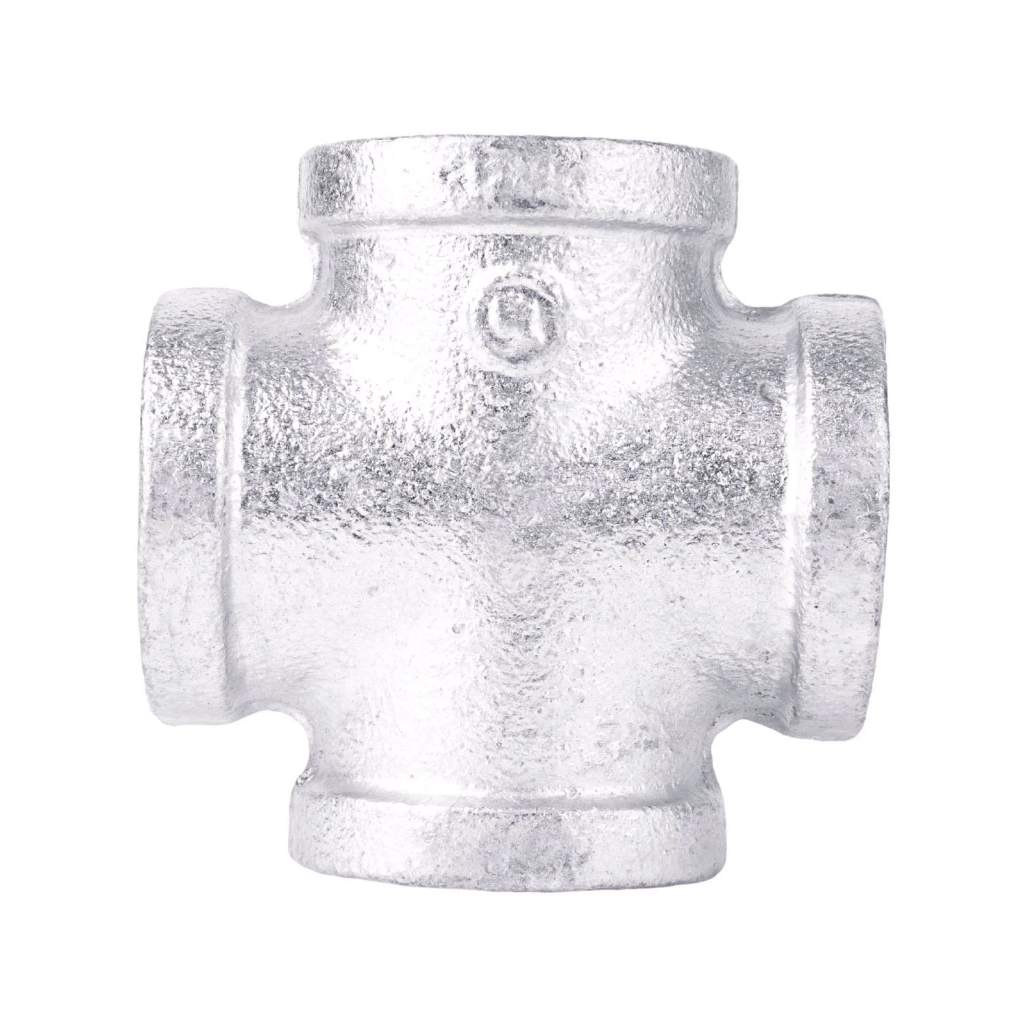 Three Quarter Inch Galvanized Steel Pipe Cross Fitting