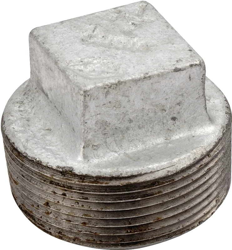 2 Inch Galvanized Malleable Plug Model 31-2g For Steam And Water Applications
