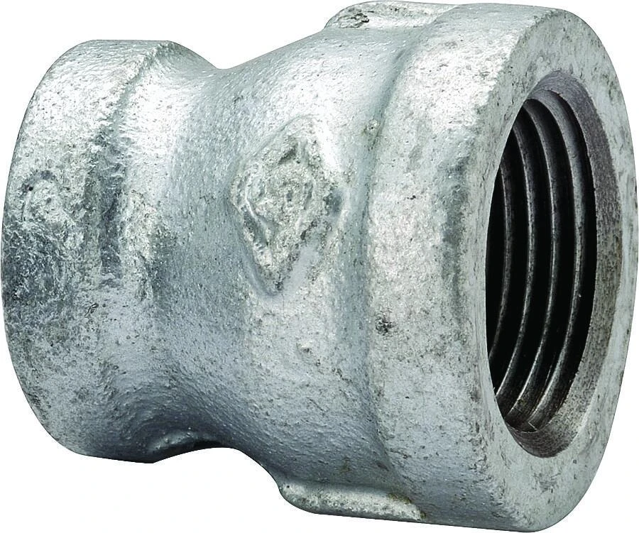 Galvanized Reducing Coupling 1-1/4 Inch X 1 Inch Model 24-11/4x1g