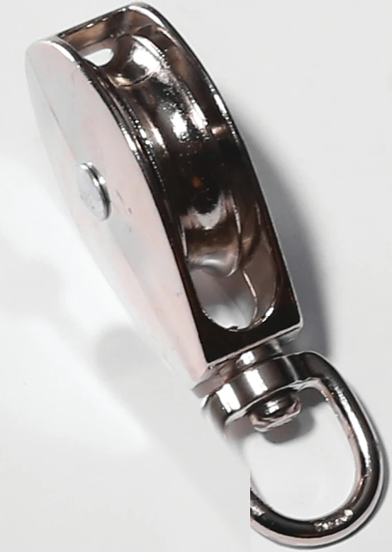 0173zd-1-1/4 Single Swivel Rope Pulley - Zinc Die Cast