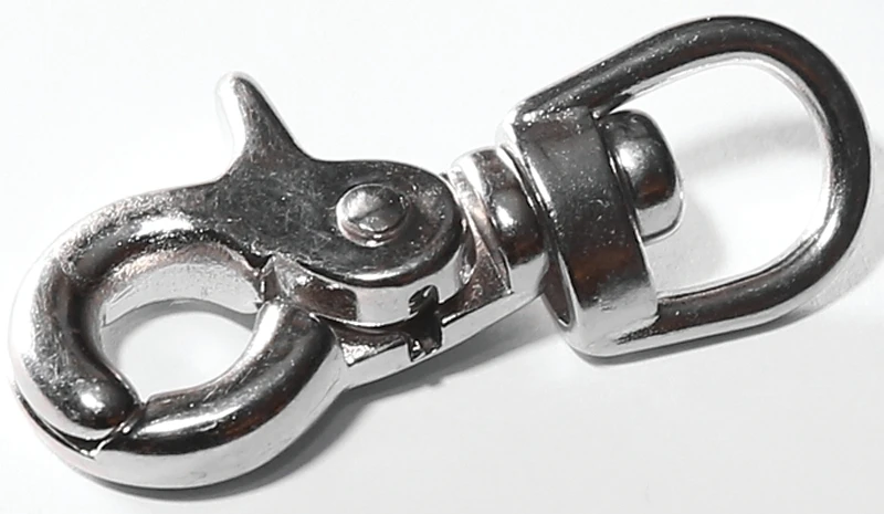 5013-3/4 Swivel Trigger Snap, 1/2 In Opening, 50 Lb Load Limit
