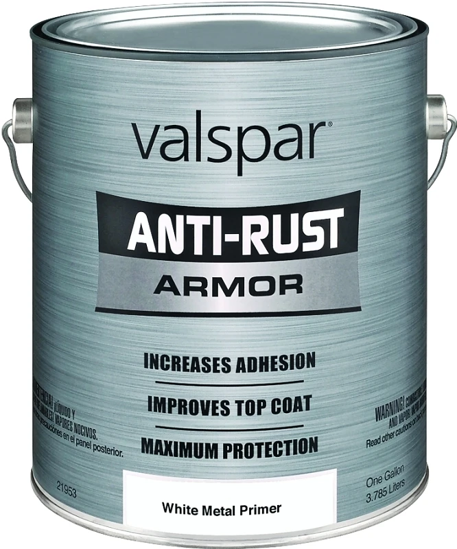 21852g 1-gallon Anti-rust White Metal Primer - Heavy-duty Alkyd Enamel