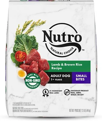Natural Choice Small Bite Adult Dry Dog Food Lamb and Rice Flavor 12 Pounds