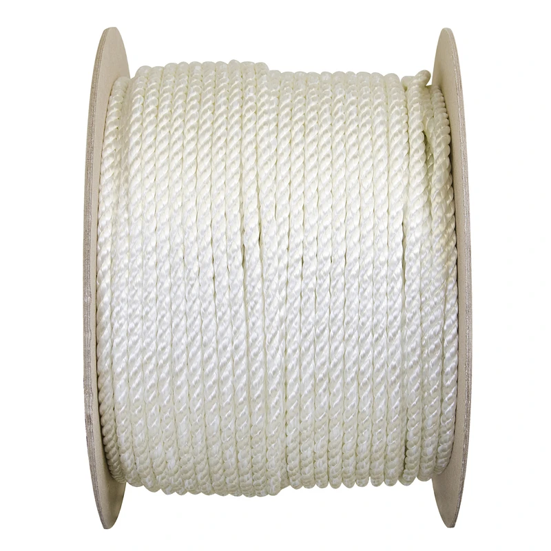 Silvery White Nylon Rope, 5/16-inch X 600-feet
