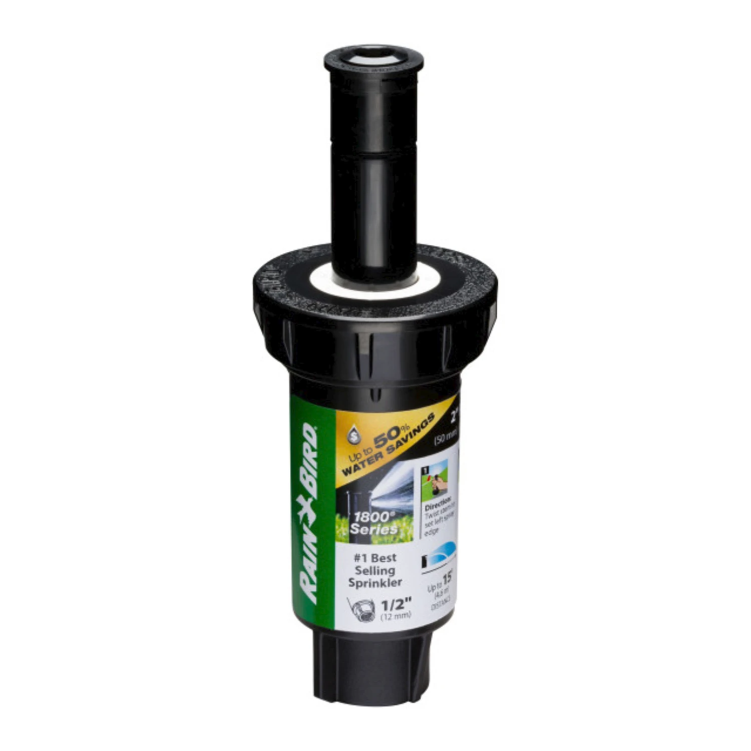 1802fdsprs 2 In. Full Circle Dual Spray Pop-up Head, 15 Ft Range, Prs