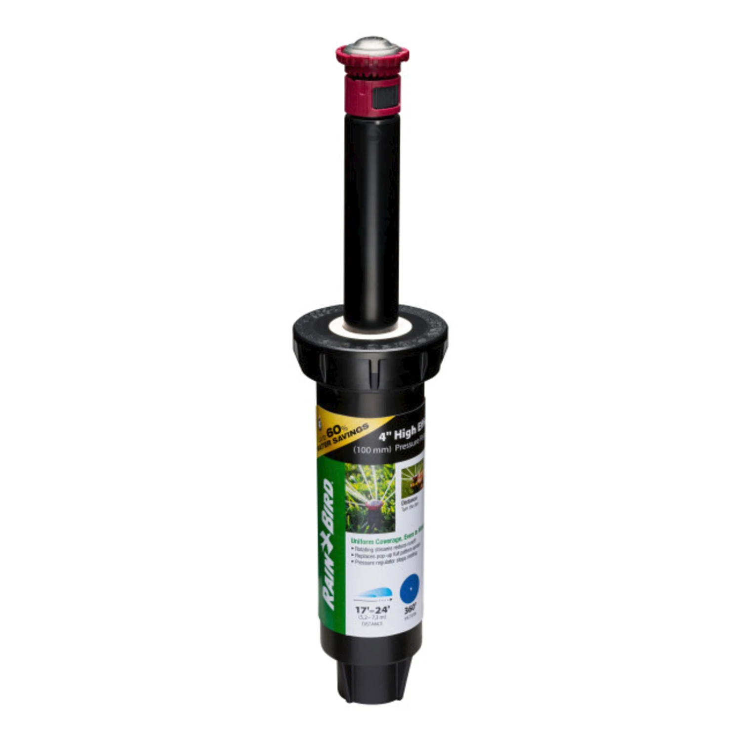 22sa Adjustable 17 Ft. To 24 Ft. Pop-up Rotary Sprinkler With Pressure Regulator