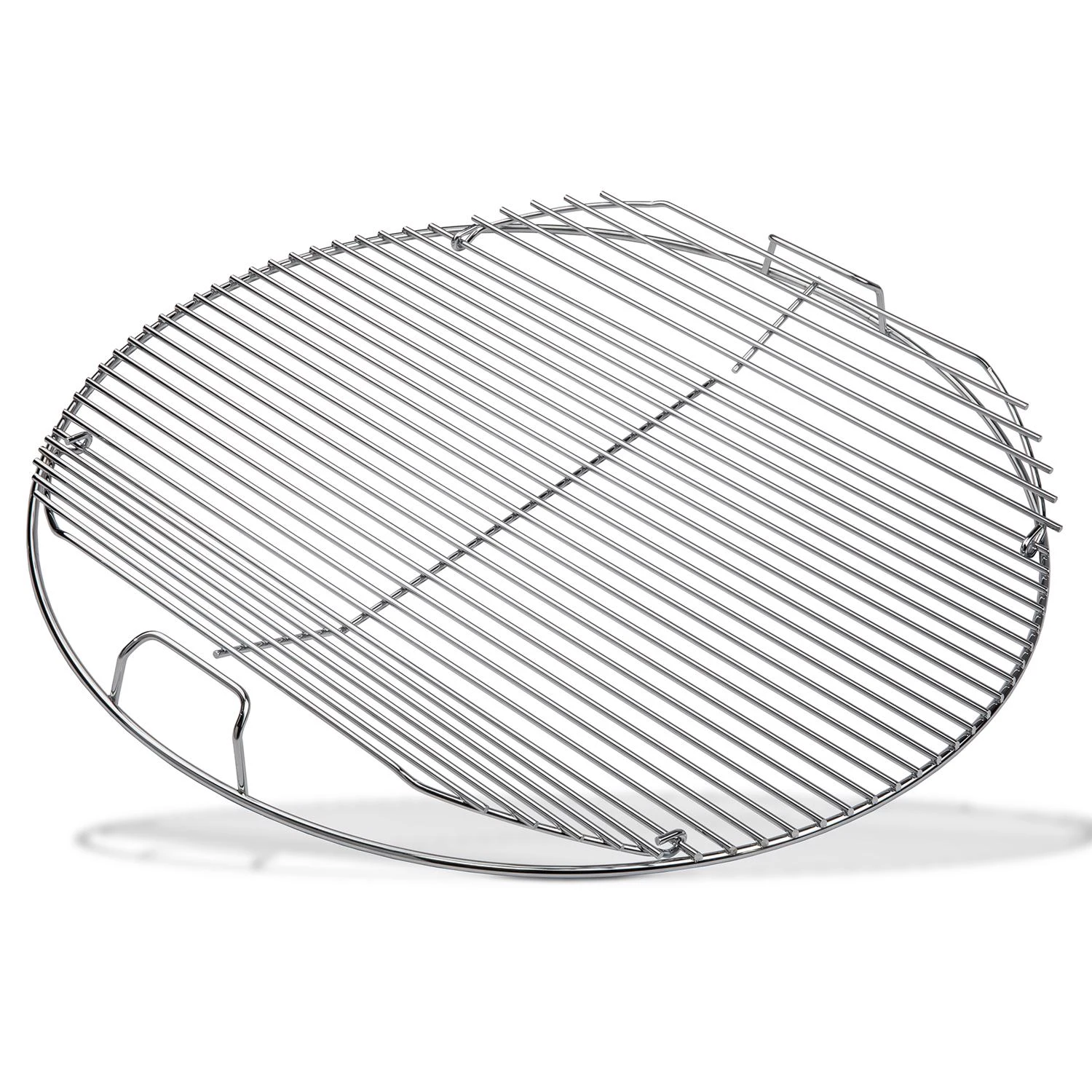 22.5 In. Nickel-plated Steel Hinged Grill Grate For Charcoal Grills