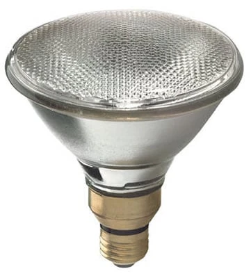 Flood Light Bulb, Halogen, Indoor/Outdoor, Par 38, 80-Watts