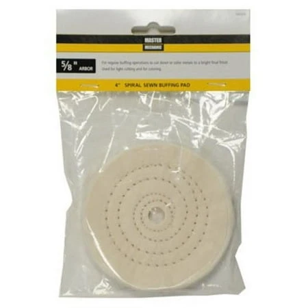 4-inch Spiral Sewn Buffing Pad, Model 160526