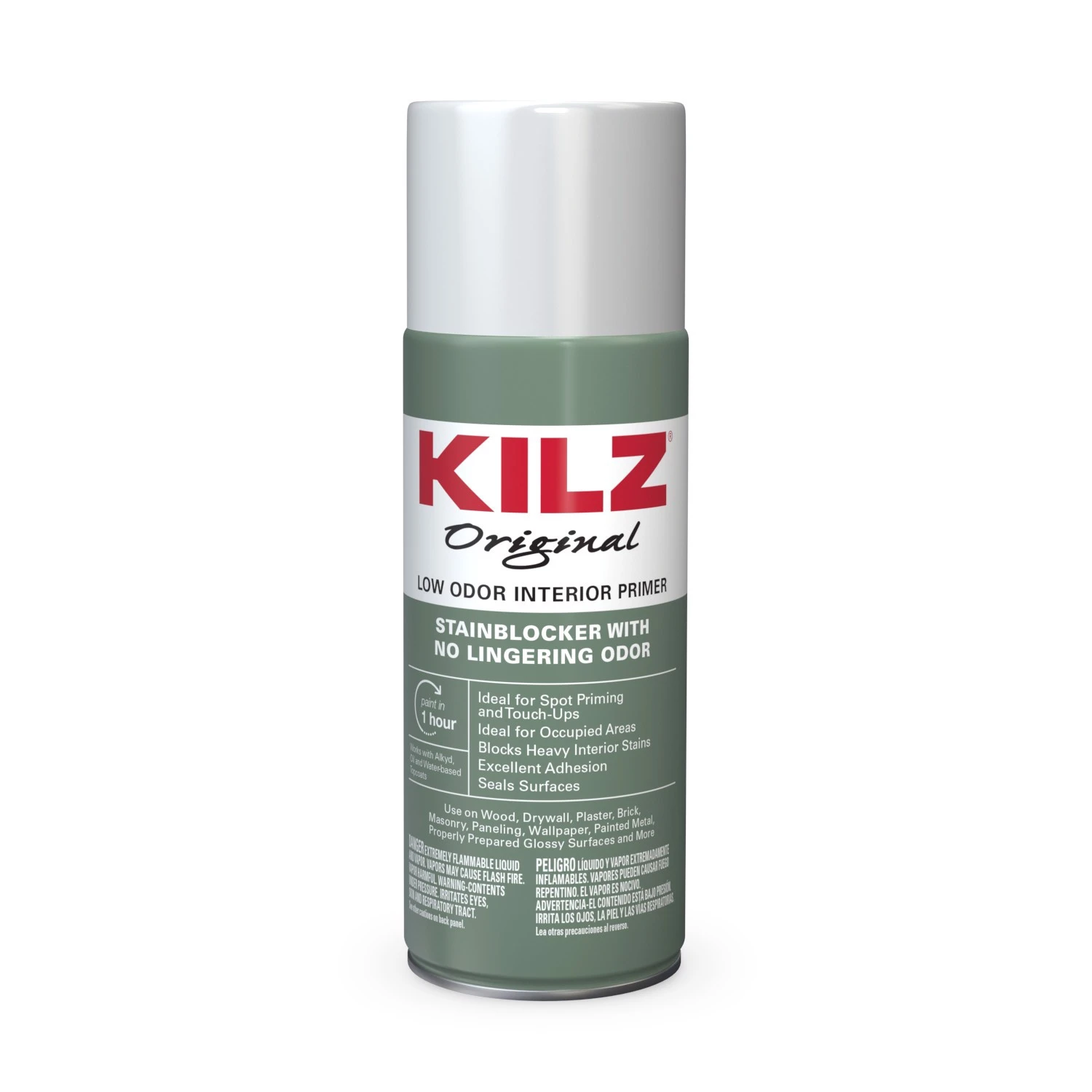 Original Low Odor Oil-based Interior Primer Sealer Stainblocker, White, 13 Ounce