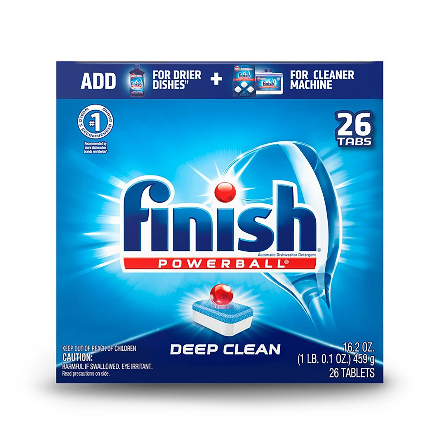 Powerball All-In-1 Dishwasher Detergent Tablets, 26-Ct.