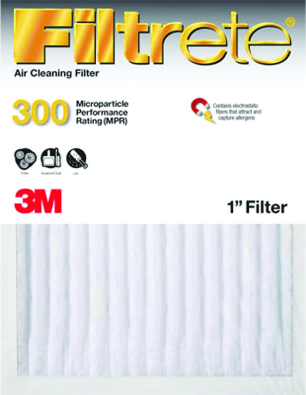 Basic Dust & Lint Reduction Pleated Air Filter, 3 Months, 20x25x1-In.