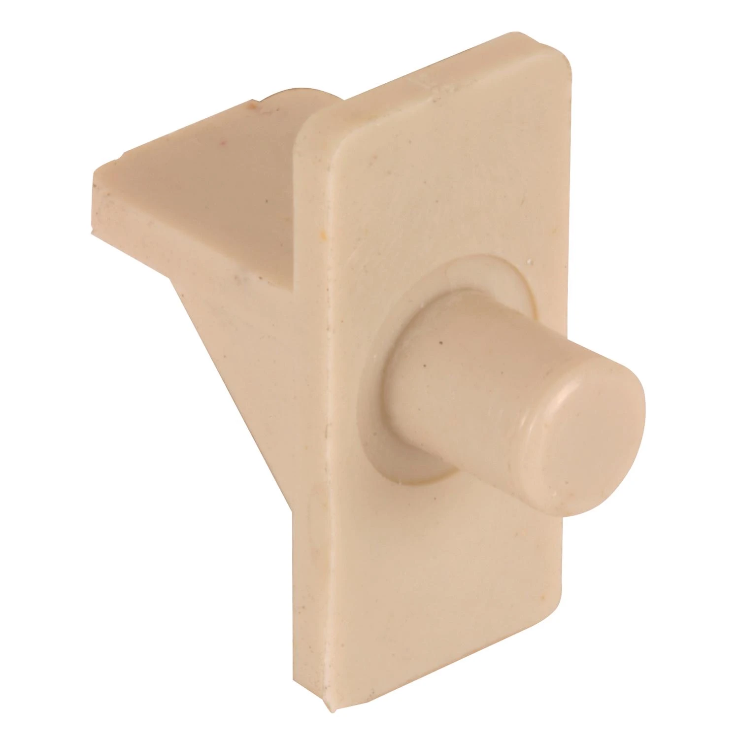Shelf Support Pegs, Almond Plastic, 5-Lb. Load, 1/4 In., 8-Pk.