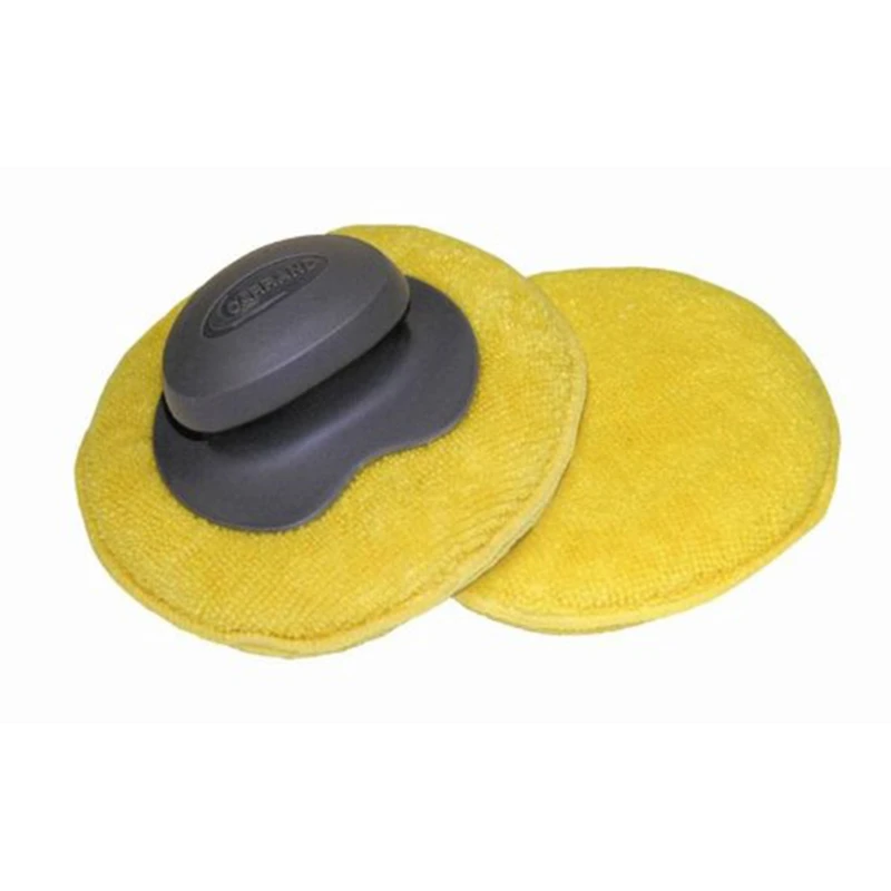 Applicator Pad For Car Protectants & Polish, Micofiber, 2-Pk.