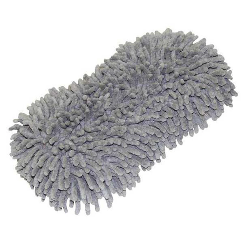 40112 Long Chenille Microfiber 2-in-1 Sponge, Medium Duty, Double-sided, 1 Pk