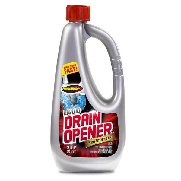 Drain Opener, Opens Drains Fast, 25 oz.